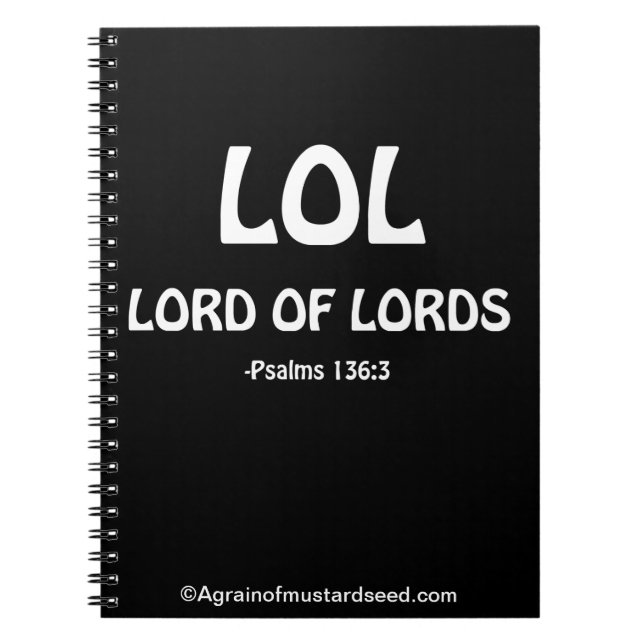 Christian Notebook (Front)