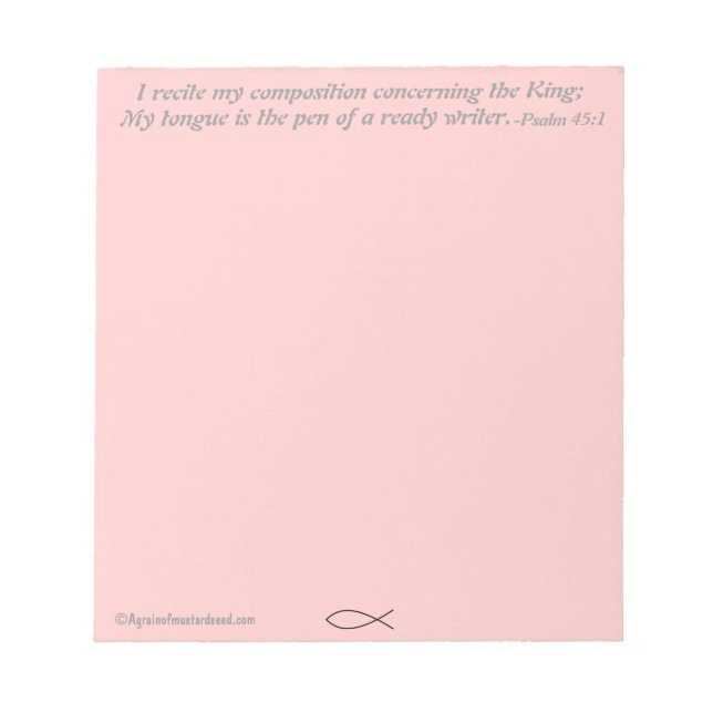 Christian Notepad (Front)