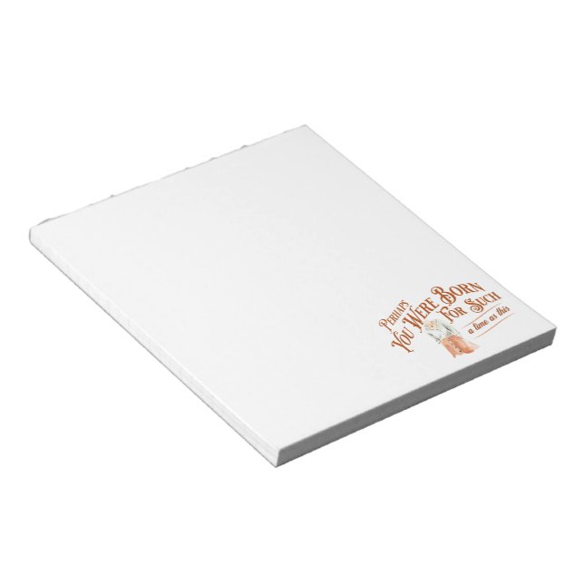 Christian Notepad for Esther women (Angled)