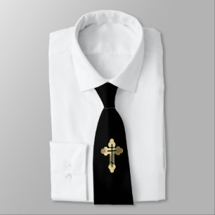 Christian orthodox cross tie