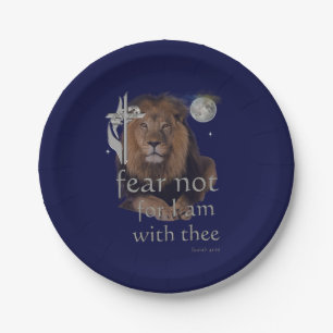 christian paper plate