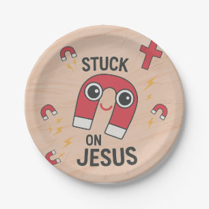 Christian party celebration theme tableware paper plate