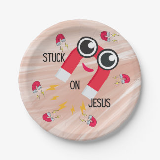Christian party celebration theme tableware paper plate