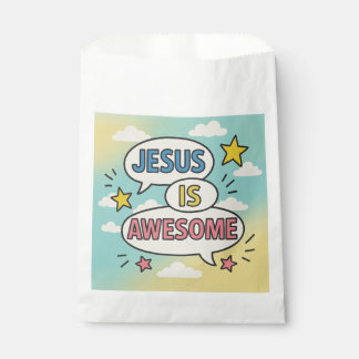 Christian party tableware theme  favour bag