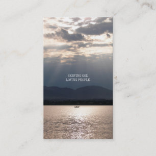 Christian Pastor Priest Business Card