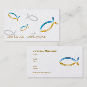 Christian   Pastor   Priest Business Card