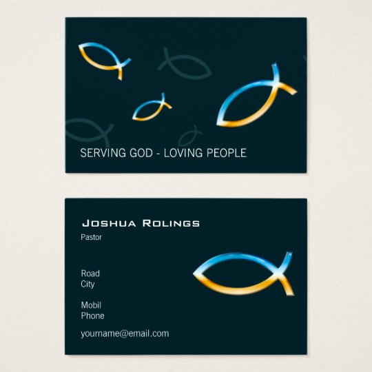 Christian | Pastor | Priest Business Card