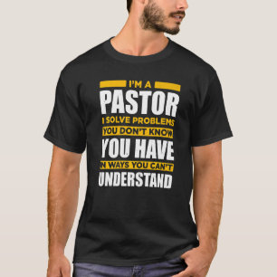 Christian Pastor Religious Faith Jesus T-Shirt