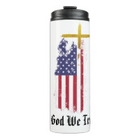 *~* Christian Patriotic Cross AP16 Grunge Flag