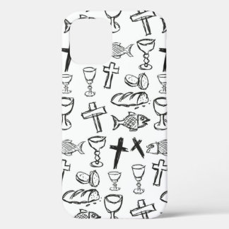 Christian Pattern iPhone 12 Case