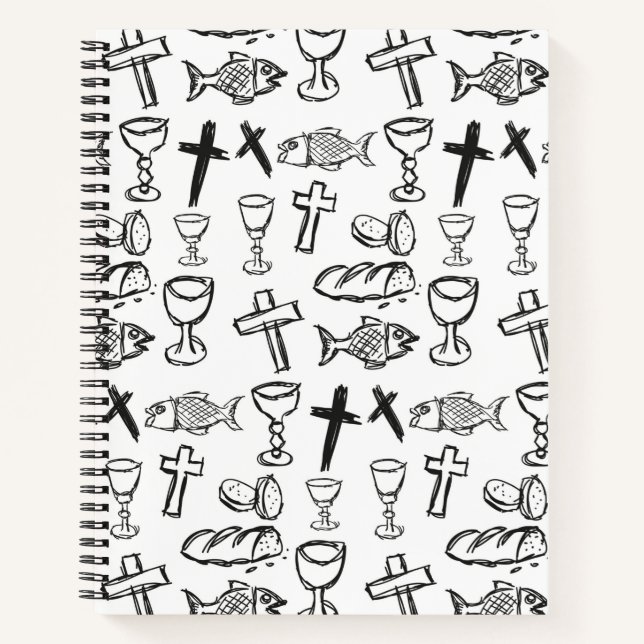 Christian Pattern Notebook (Front)