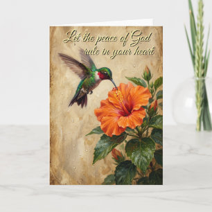 Christian Peace of God Note Card