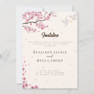 Christian Personalized Wedding Invitation