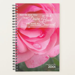 Christian Planner for Women - Red Rose