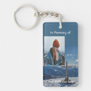 Christian Poem Memorial Keepsake Crucifix Cross Key Ring