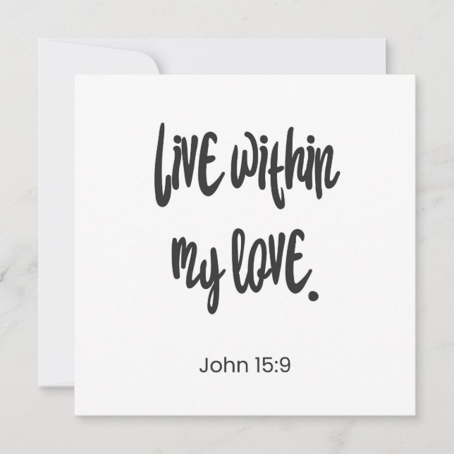 Christian Postcard Christian Invitations (Front)