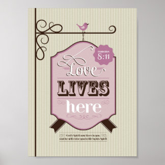 Christian Poster Bible Scripture Inspired Art