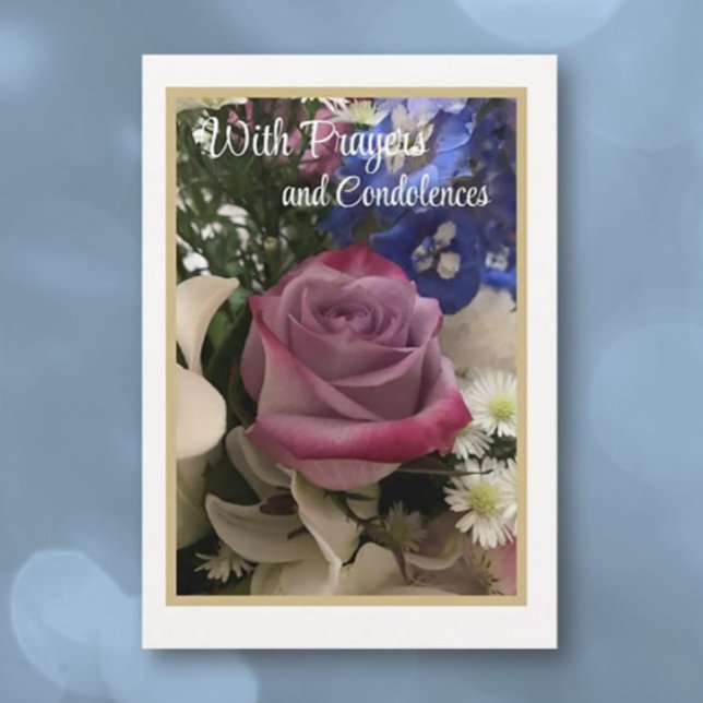 Christian Prayers and Condolences Card (Creator Uploaded)