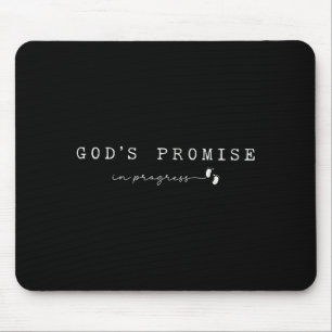 Christian Pregnancy God'promise In Progresfaith Ba Mouse Pad