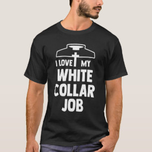 Christian  Priest Ordination  I Love My White Coll T-Shirt