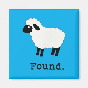 Christian Psalm 23 Lamb Funny Christian Faith Men Magnet