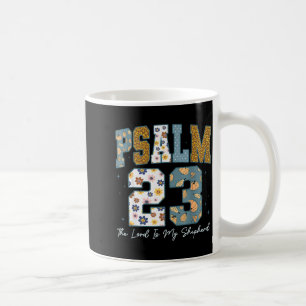 Christian Psalm 23 Retro The Lord Is My Shepherd B Coffee Mug