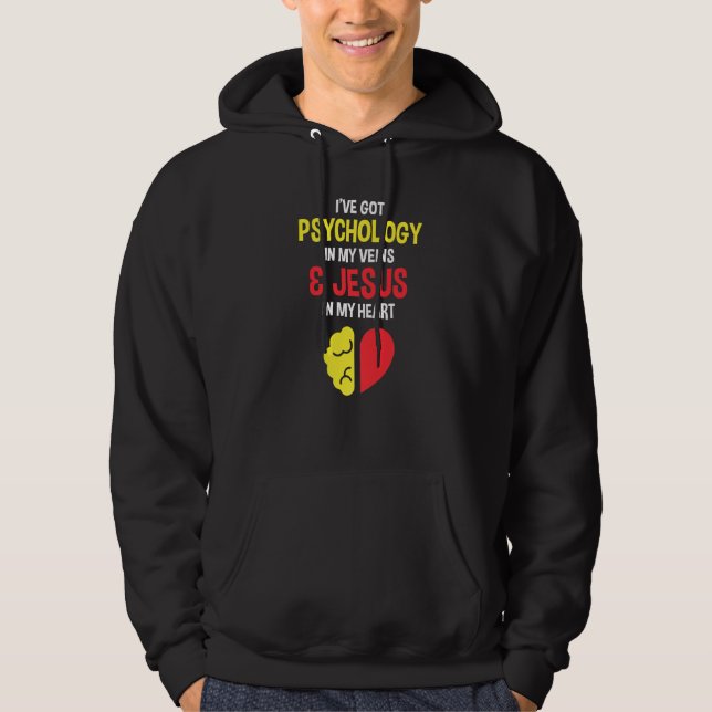 Christian Psychology Psychology Students Hoodie (Front)