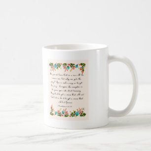 Christian Quote Art - 1 Corinthians 9:24-25 Coffee Mug