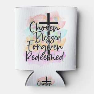 CHRISTIAN QUOTE CAN COOLER