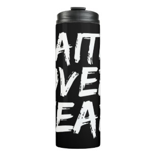 Christian Quote Gift Bible Verse Saying Mens Faith Thermal Tumbler