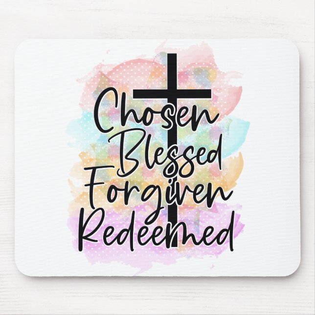 CHRISTIAN QUOTE MOUSE PAD (Front)