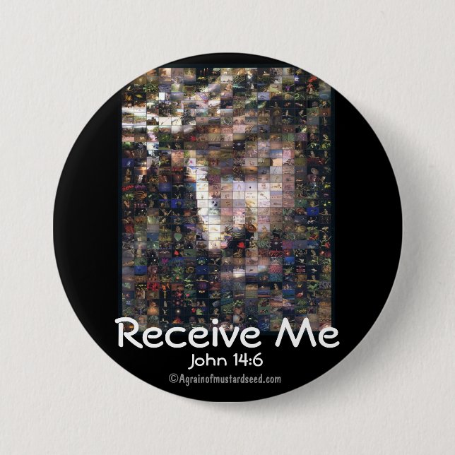 Christian Quotes 7.5 Cm Round Badge (Front)