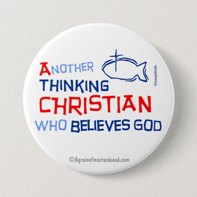 Christian Quotes 7.5 Cm Round Badge (Front)