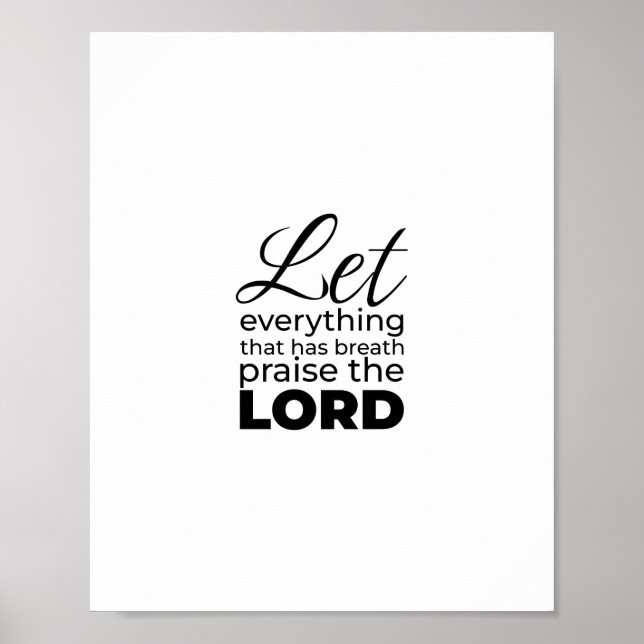 Christian quotes about faith poster (Front)