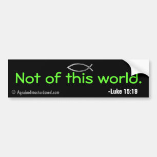 Christian Quotes Bumper Sticker