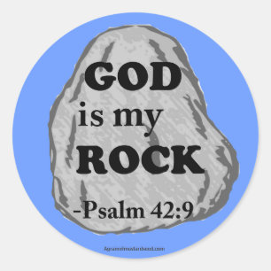 Christian Quotes Classic Round Sticker