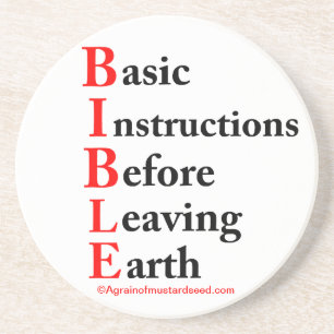 Christian Quotes Inspirational Coaster