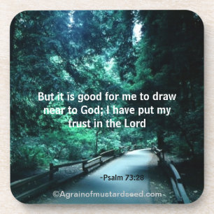 Christian Quotes Inspirational Coaster