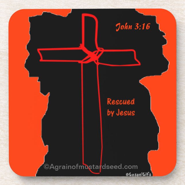 Christian Quotes Inspirational Coaster (Front)