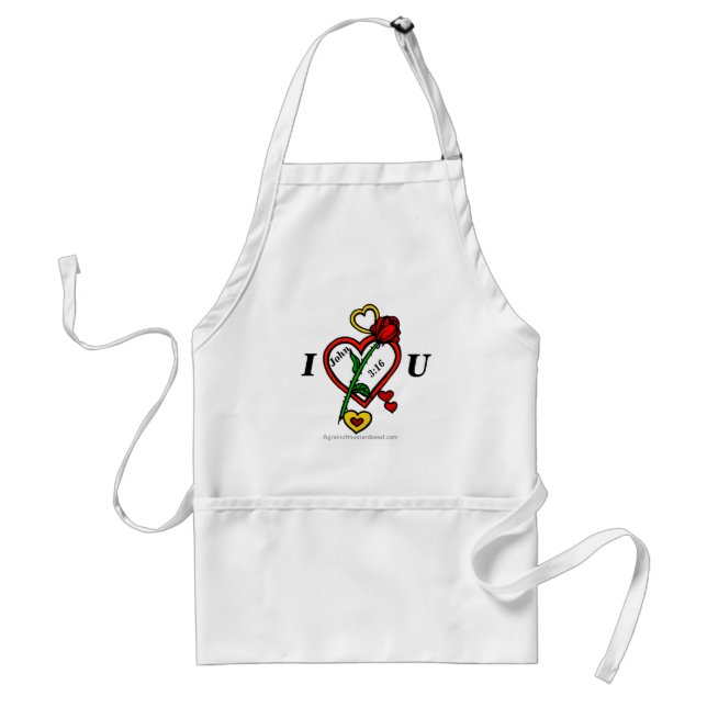 Christian Quotes Inspirational Standard Apron (Front)