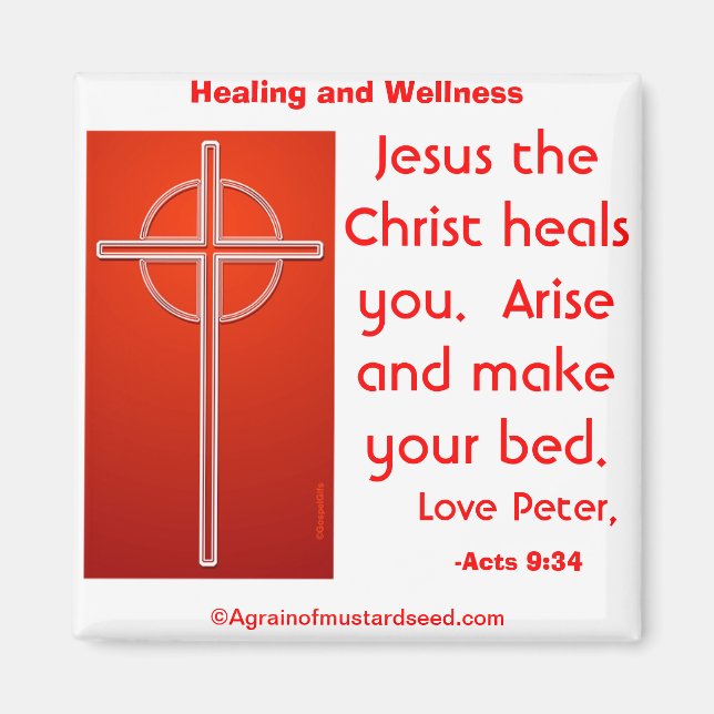 Christian Quotes Magnet (Front)