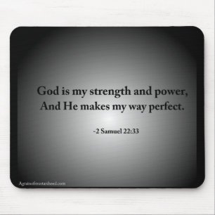 Christian Quotes Mouse Pad