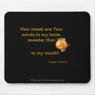 Christian Quotes Mouse Pad