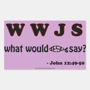 Christian Quotes Rectangular Sticker