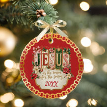Christian Red Jesus is the Reason for the Season