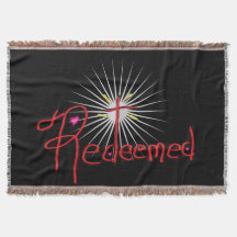 Christian ‘Redeemed’ Cross Hearts Black