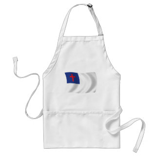 Christian Religion Flag Apron