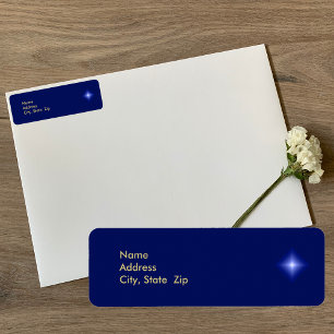 Christian Religious Christmas Address Label Return Address Label