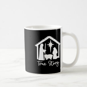 Christian Religious Christmas Nativity Scene True Coffee Mug