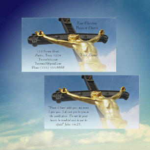 Christian Religious Church Inspirational God Business Card